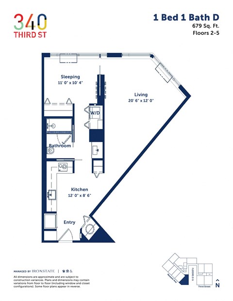 this floor plan is an approximation of a 1 bed 1 bath d floor plan